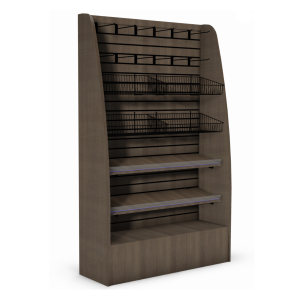 Free Standing Arched Sidewall Merchandiser