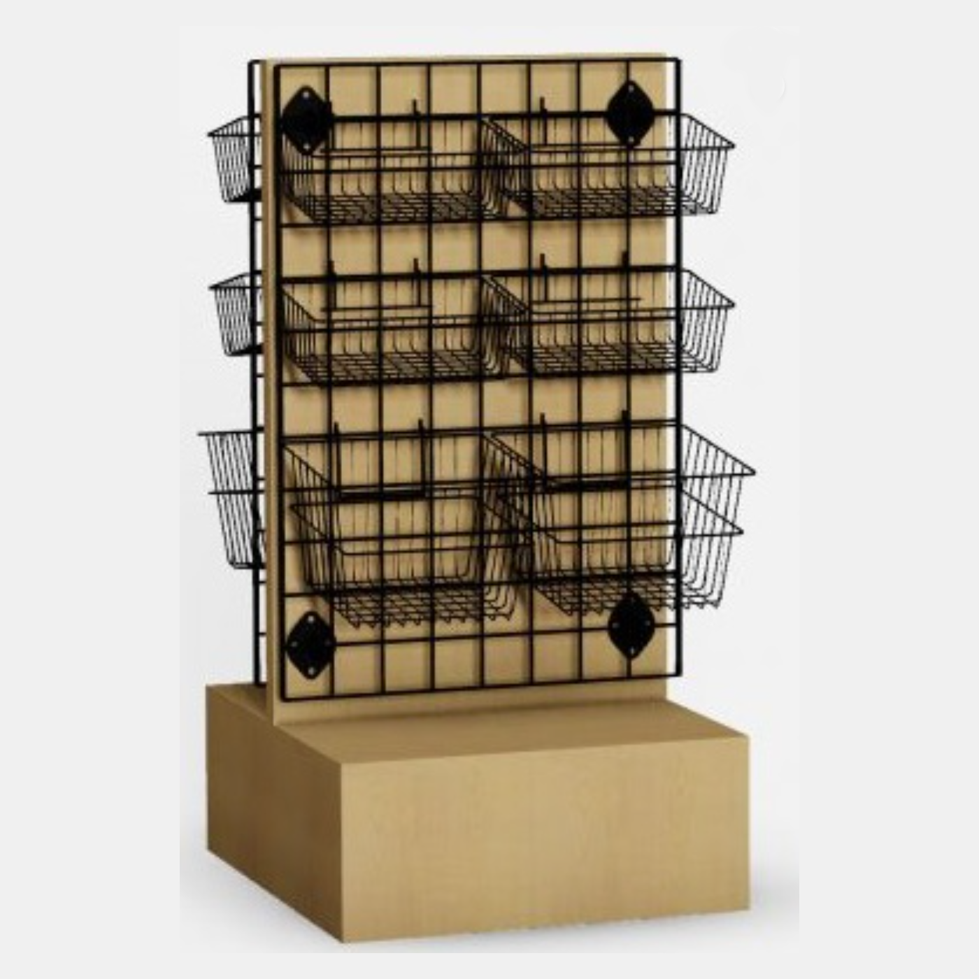 Free Standing Island Merchandiser - Gridwall