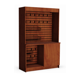 In-Line Free Standing Coffee Merchandiser