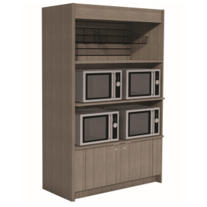 In-Line Free Standing Microwave Cabinet 4x