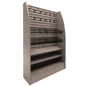 Free Standing Arched Sidewall Merchandiser