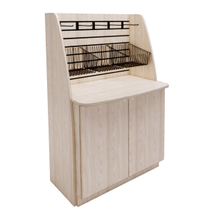 Free Standing Low Side Merchandiser Cabinet Base