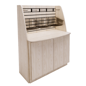 Free Standing Low Side Merchandiser Cabinet Base