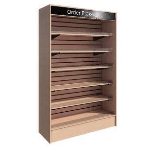 In-Line Order Pick-up Station - Slatwall