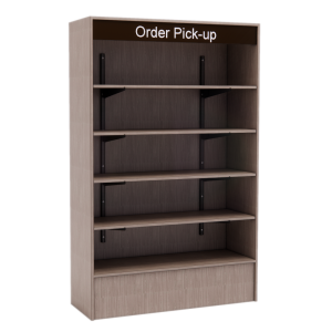 In-Line Order Pick-up Station - Slatwall