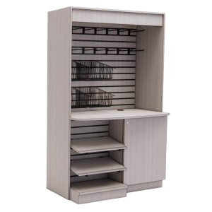 In-Line Free Standing Coffee Merchandiser