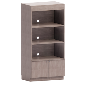 In-Line Free Standing Microwave Cabinet 3x