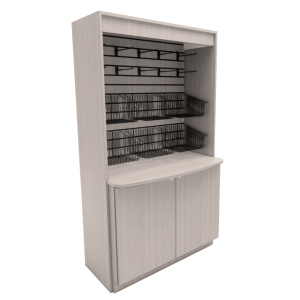 In-Line Free Standing Merchandiser Cabinet Base
