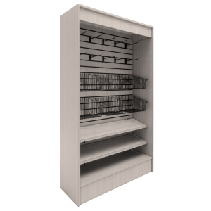 In-Line Free Standing Merchandiser