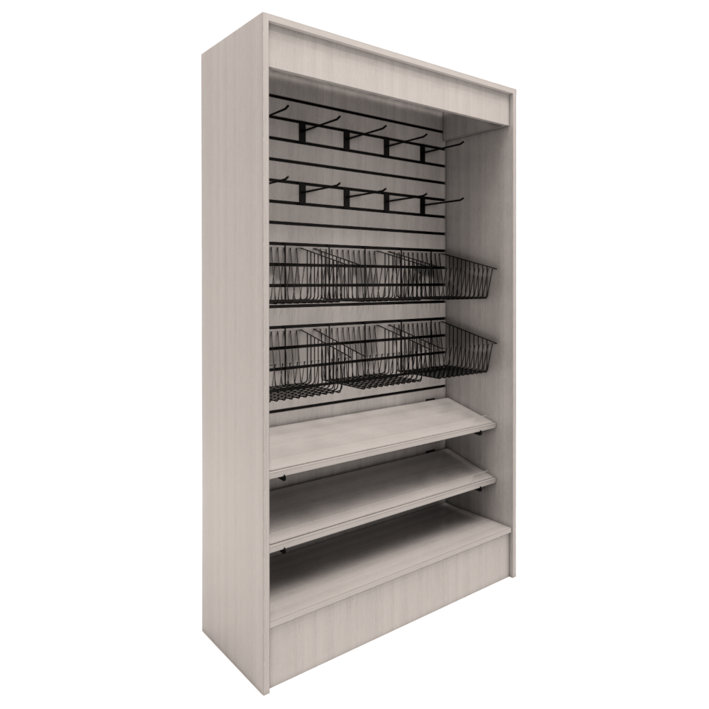 In-Line Free Standing Merchandiser