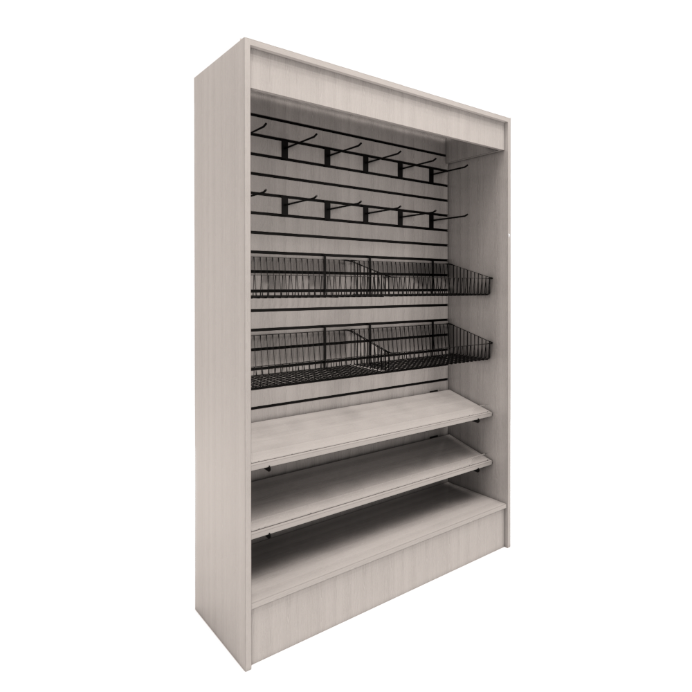 In-Line Free Standing Merchandiser