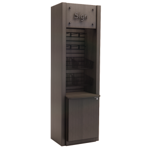 In-Line Merchandiser Microwave Cabinet