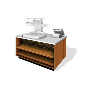 Point of Sale - Double Sided Merchandiser (64" Wide)