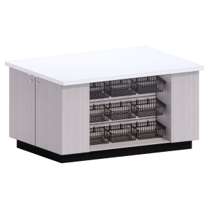 Point of Sale - Triple Sided Merchandiser (64" Wide)