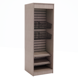 Value-Inline Free Standing Merchandiser-Mobile