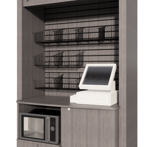 In-Line Microwave Cabinet and Cabinet Base